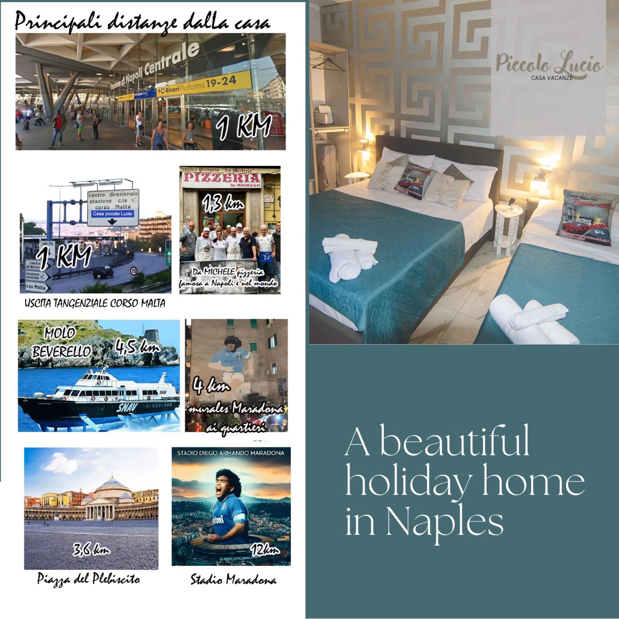 B&B Piccolo Lucio Napoli Bagian luar foto